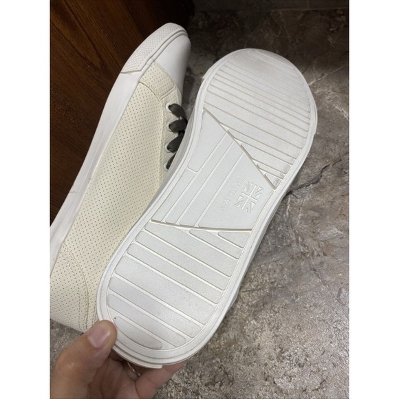 Ben Sherman Men's US Size 12 Madison Oxford shoes / sneaker Ivory - Picture 6 of 6